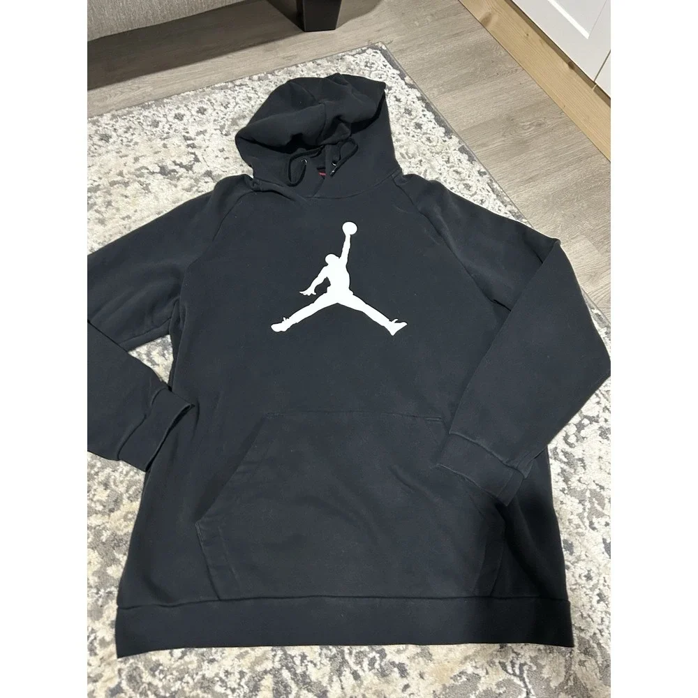 Jordan Men's Black Hoodie Size XL